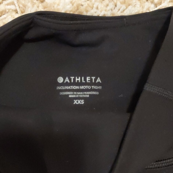 NWT Athleta Inclination Moto Tight - Picture 10 of 10
